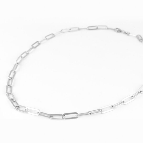 collana catena grande silver
