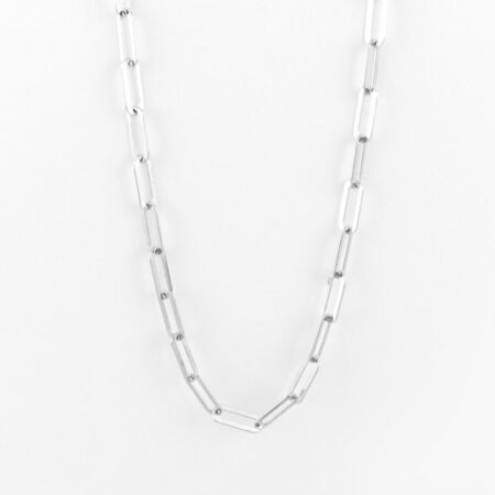 collana catena grande silver