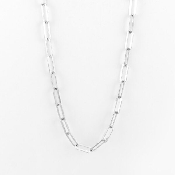 collana catena grande silver