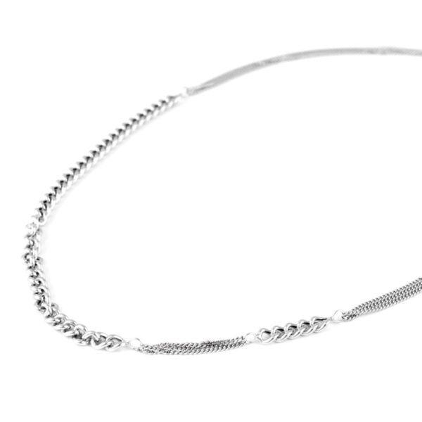 collana grumetta silver