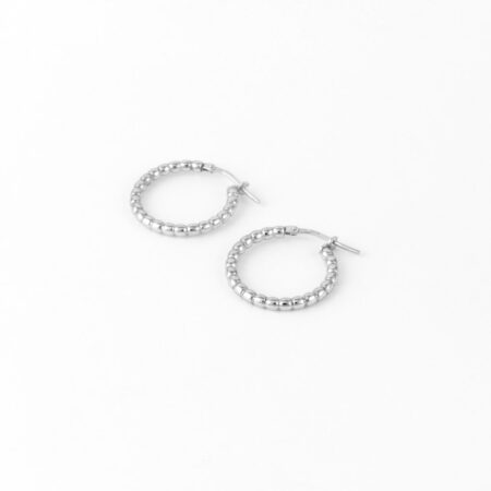 orecchini bubbles silver