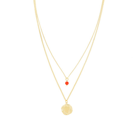 collana cuore gold