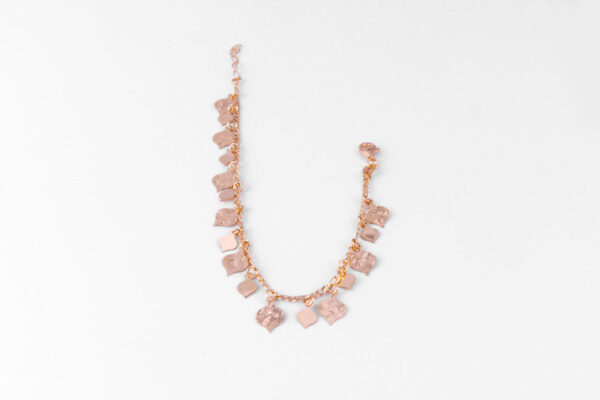bracciale pendenti diamantati gold